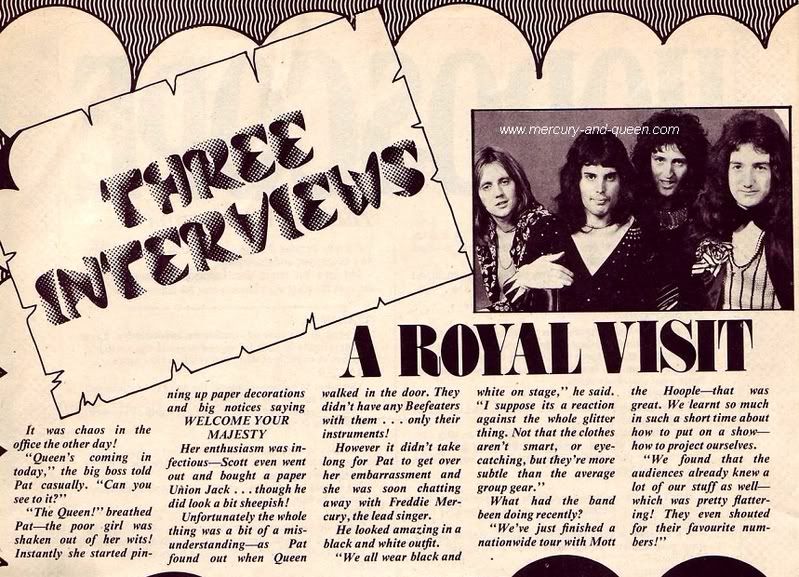 A Royal Visit Article 1
