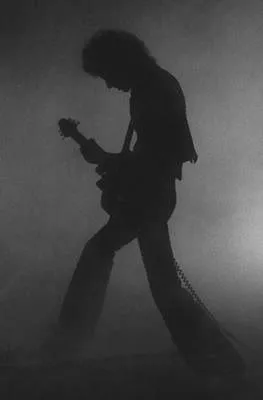 Brian May on stage