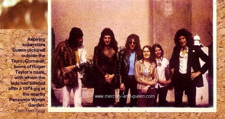 Early photo of Queen