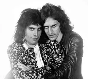 Freddie and Mick Rock