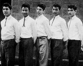 The Hectics with Freddie in the middle