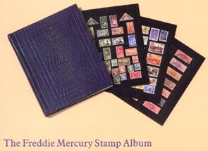 Freddie Mercury’s stamp collection