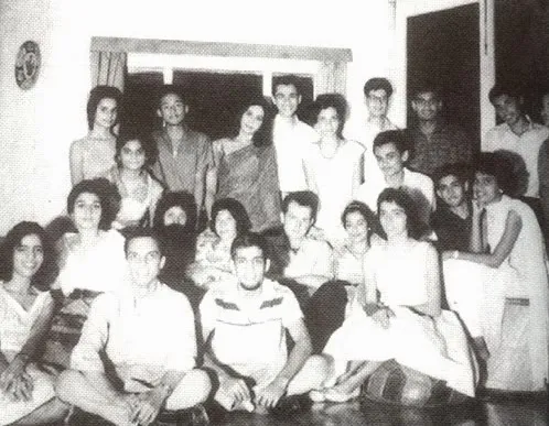 At a birthday party