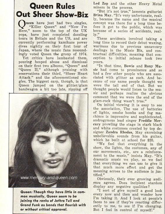 Young Freddie Article